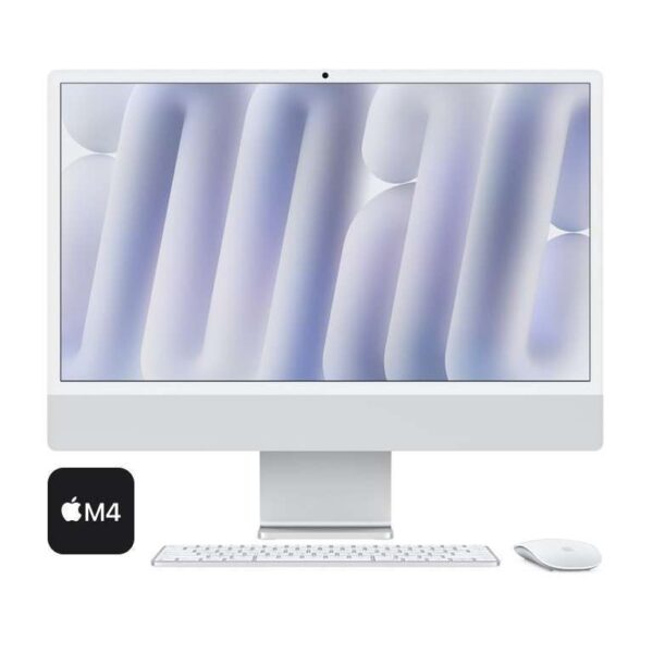 Apple iMac 24 M4 16Gb Ram 256Gb SSD 8-Cpu 8-Gpu Retina 4.5K - Silver