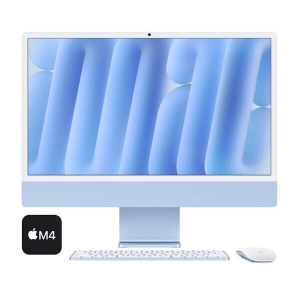 Apple iMac 24 M4 16Gb Ram 512Gb SSD 10-Cpu 10-Gpu Retina 4.5K - Blue