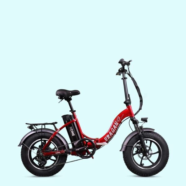 Bici elettrica Fat Bike Uragano Little 16" v1.2 250W 48V Potenziata freni idraulici
